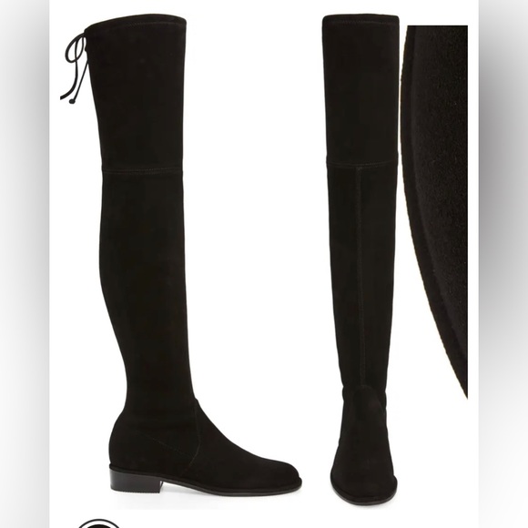 Over the knee suede boot - Picture 4 of 4